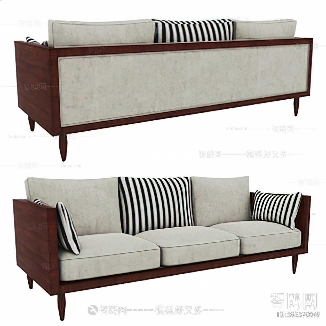 Modern Three-seat Sofa