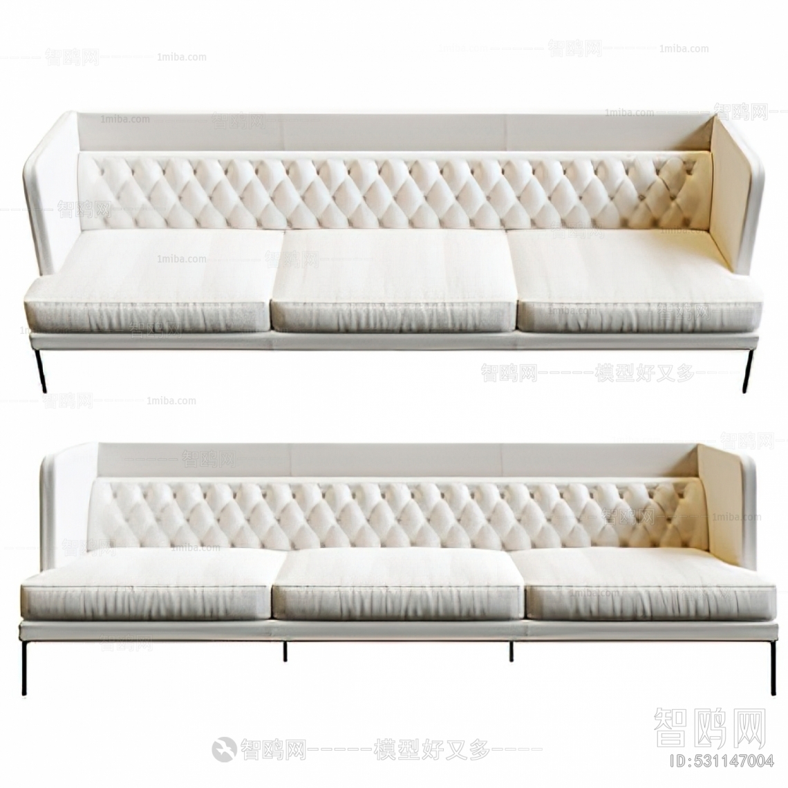 Modern Three-seat Sofa