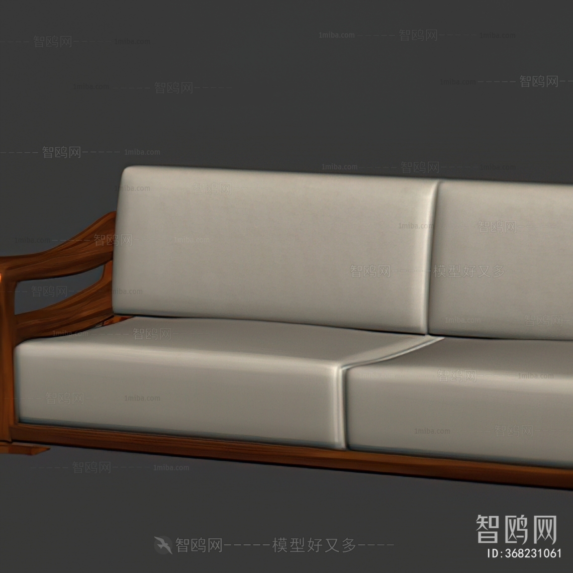 New Chinese Style A Sofa For Two