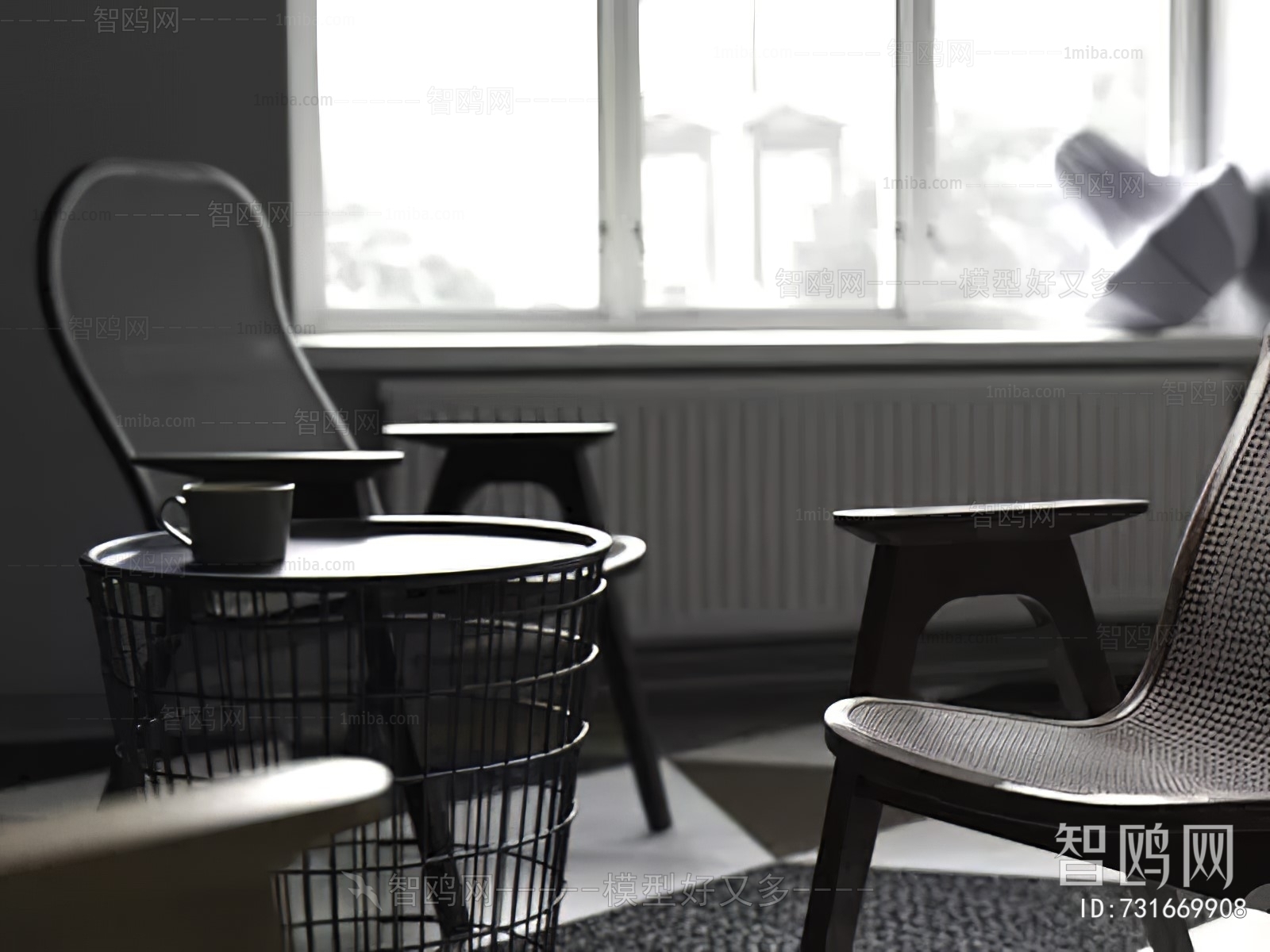 Modern Leisure Table And Chair