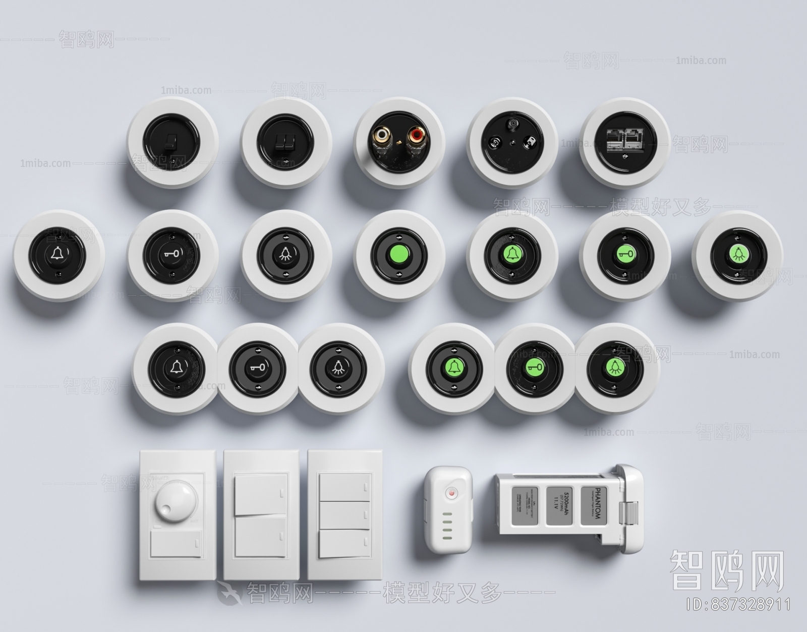 Modern Switch Socket Panel