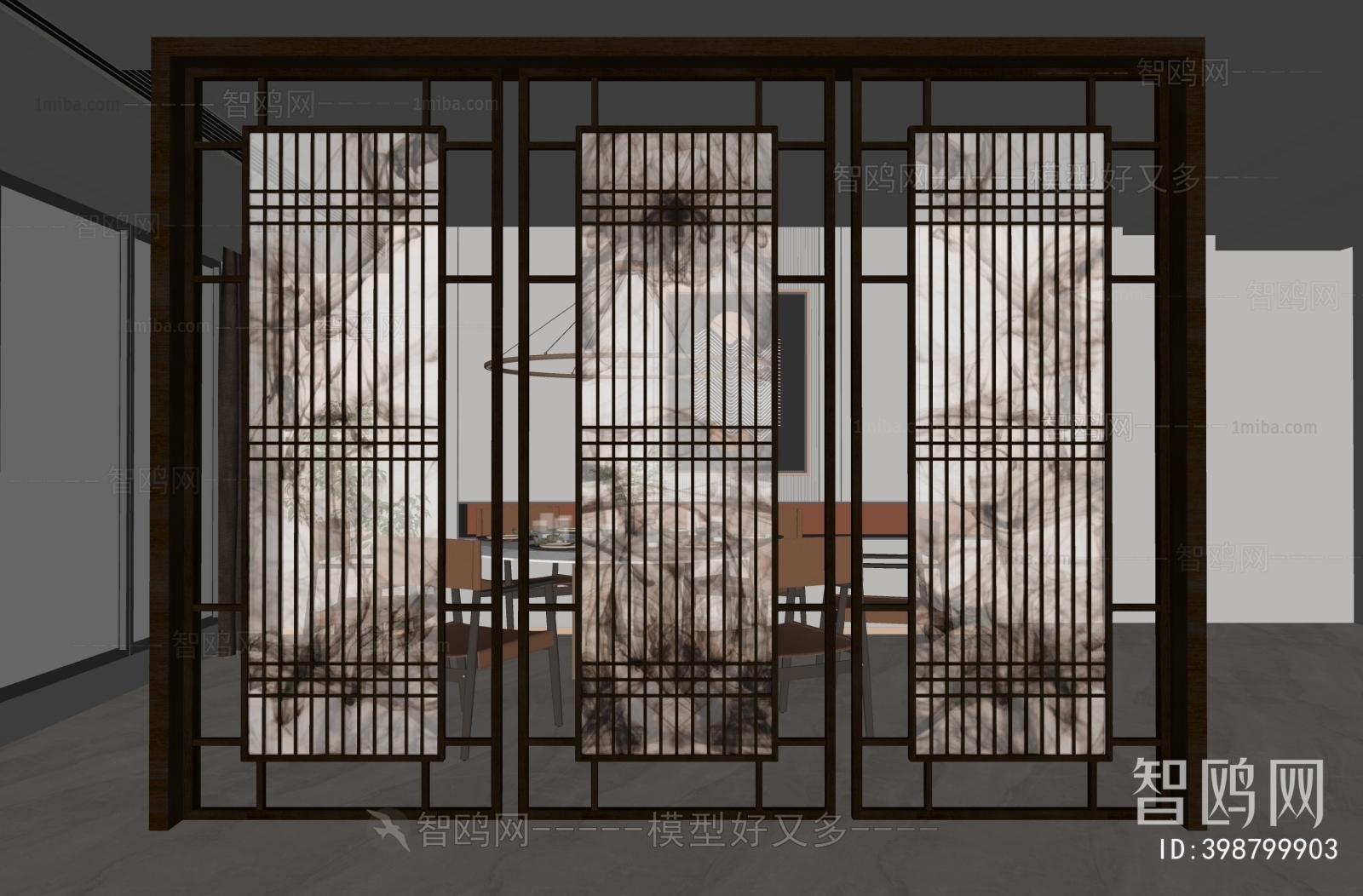 New Chinese Style Partition