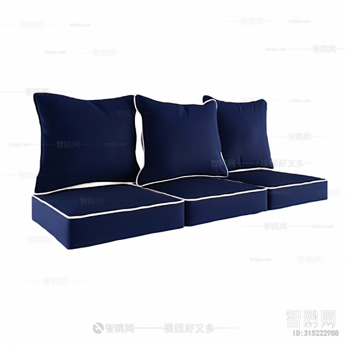 Modern Three-seat Sofa