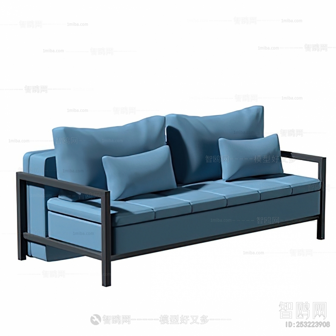 Modern Three-seat Sofa