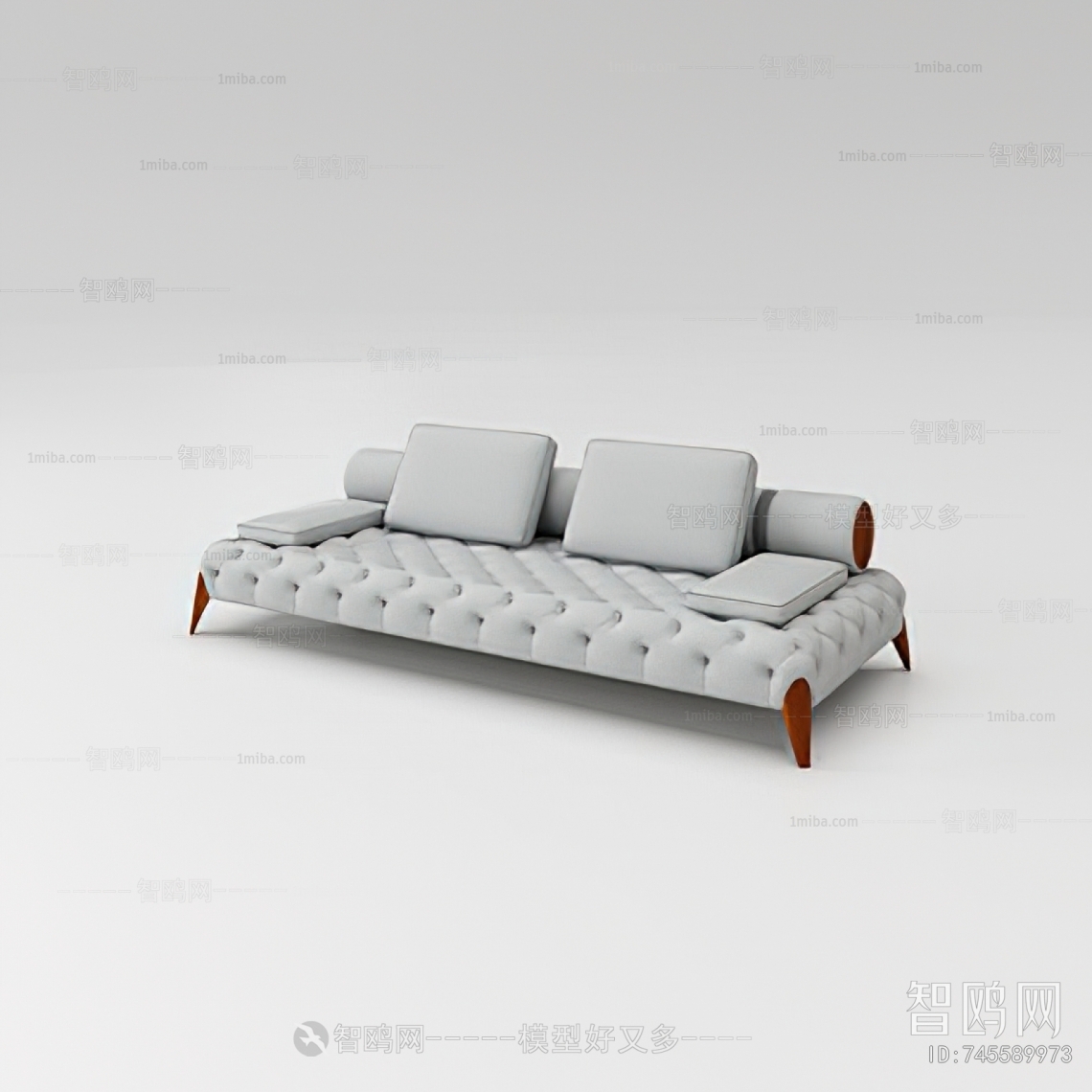 Chinese Style Multi Person Sofa