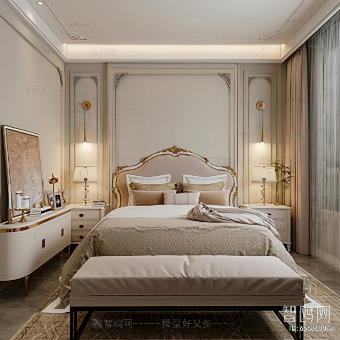 French Style Bedroom