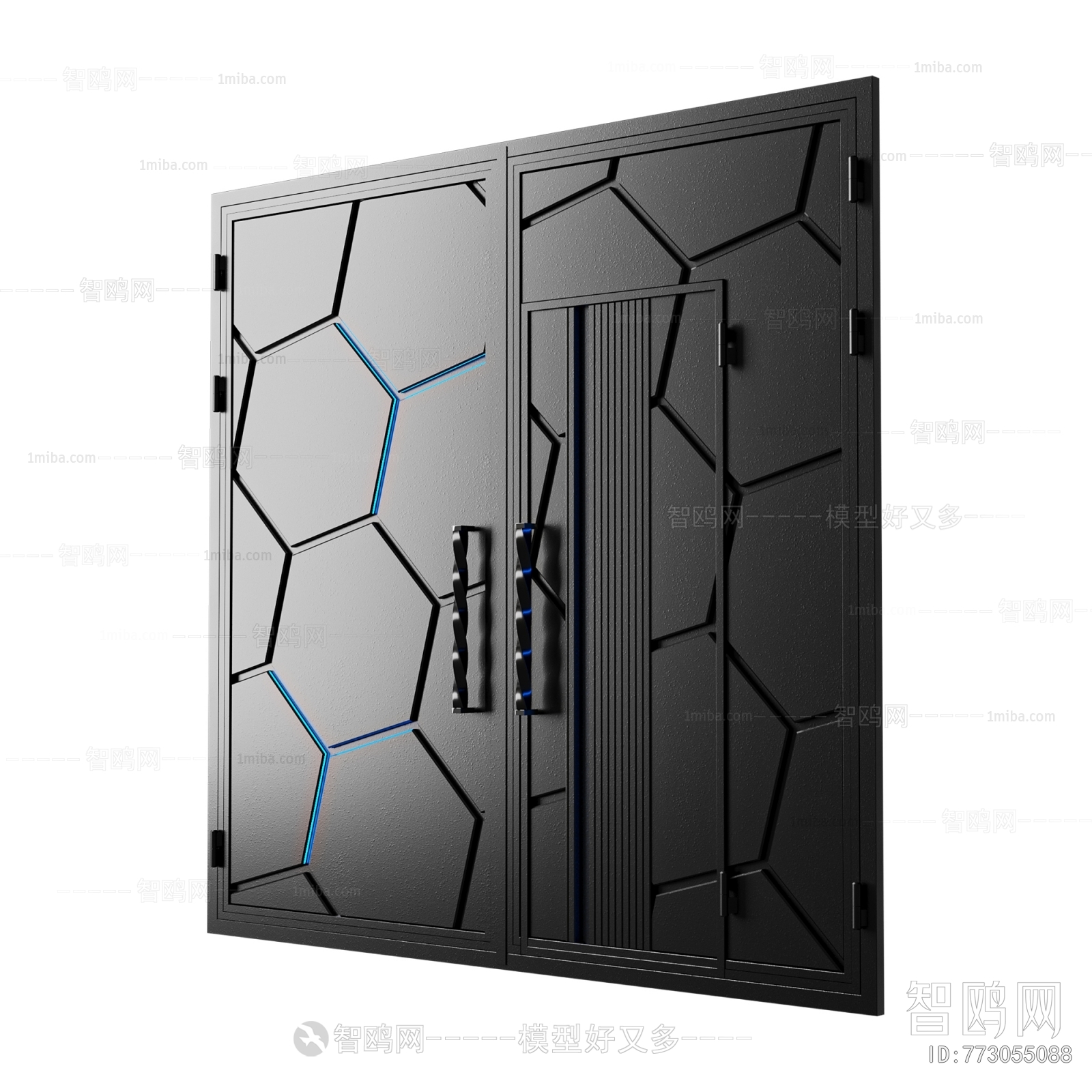 Modern Double Door