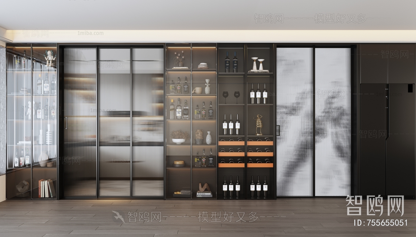 Modern Wine Cabinet