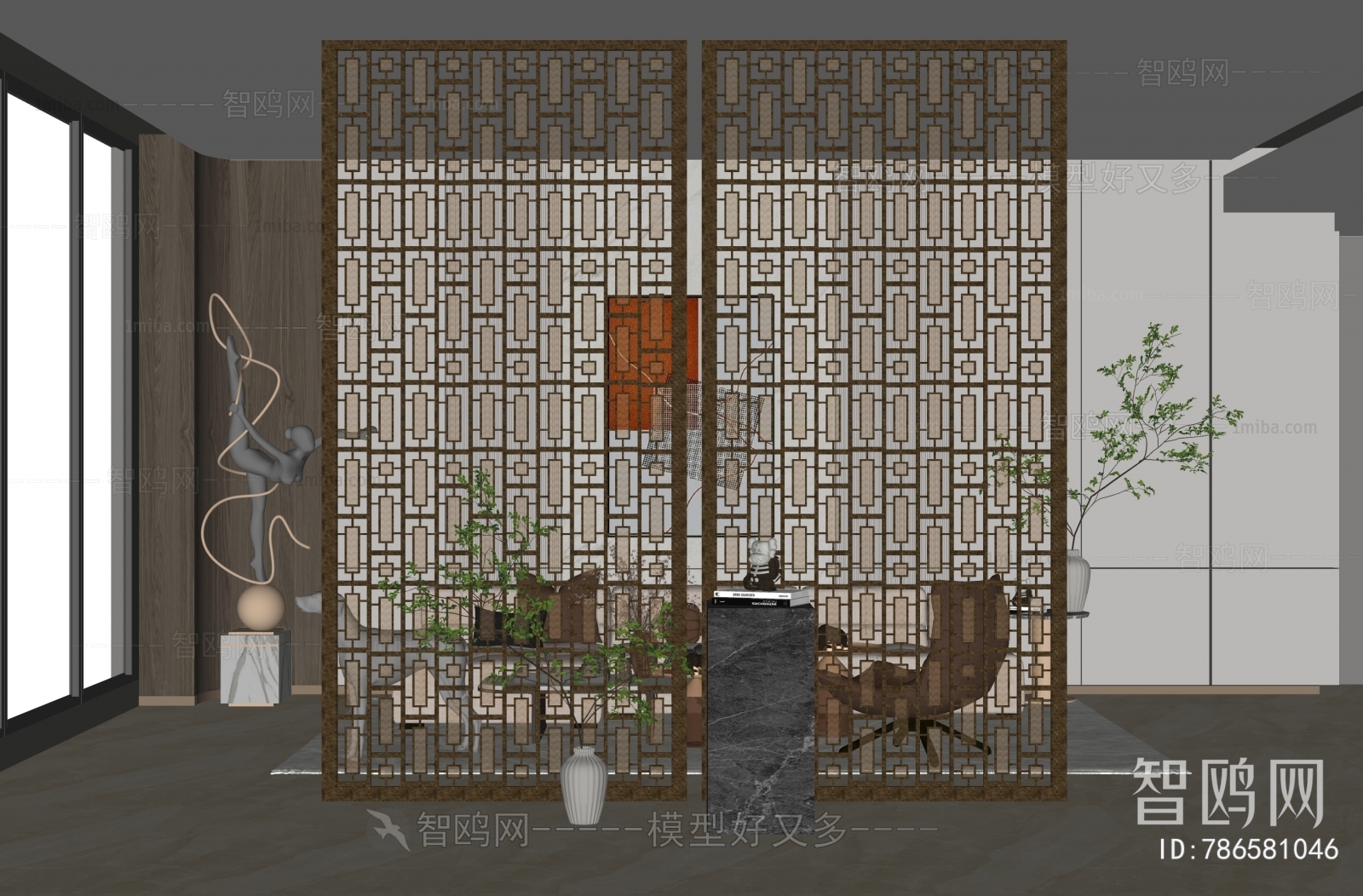 New Chinese Style Partition