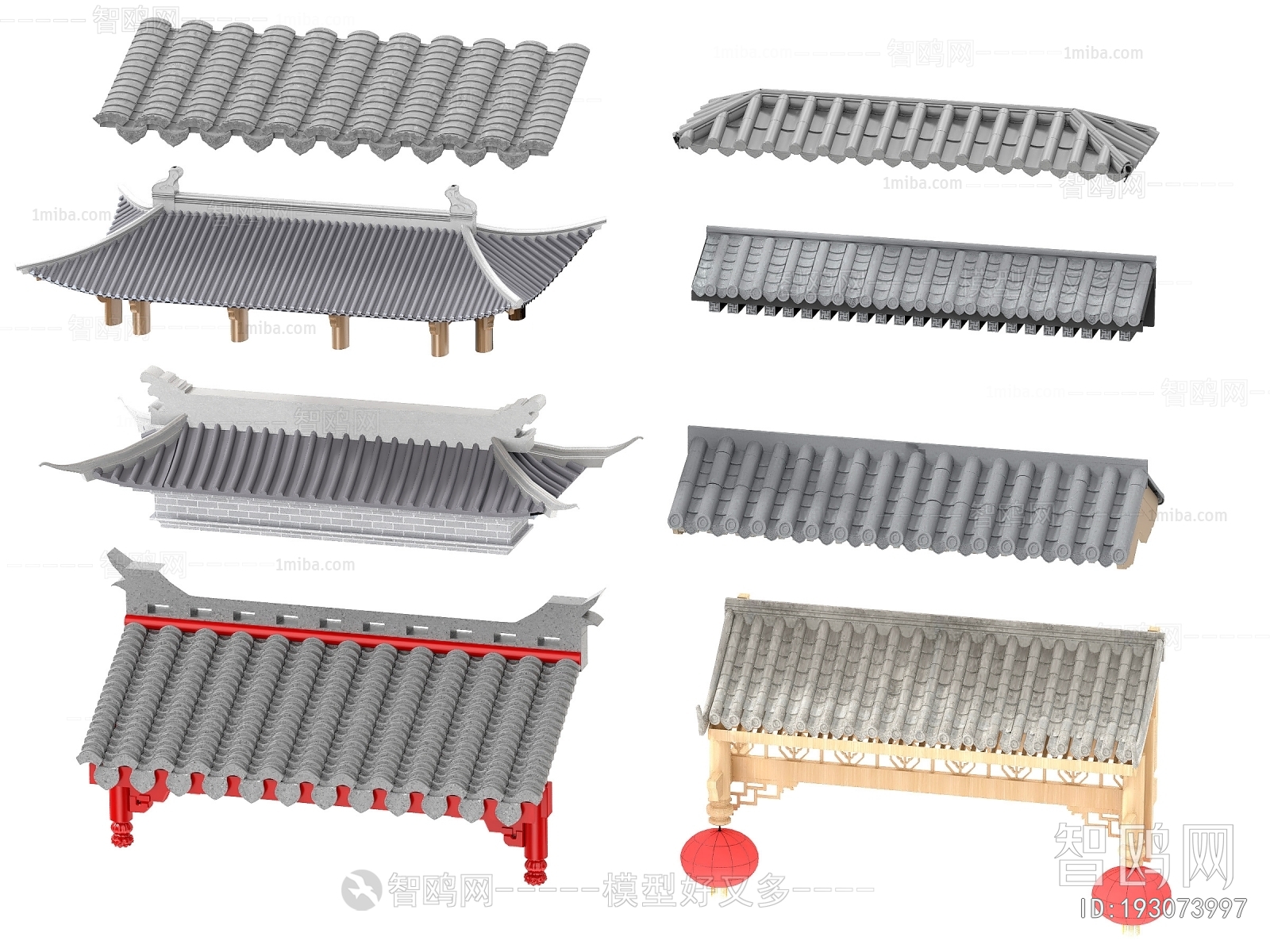 Chinese Style Building Component