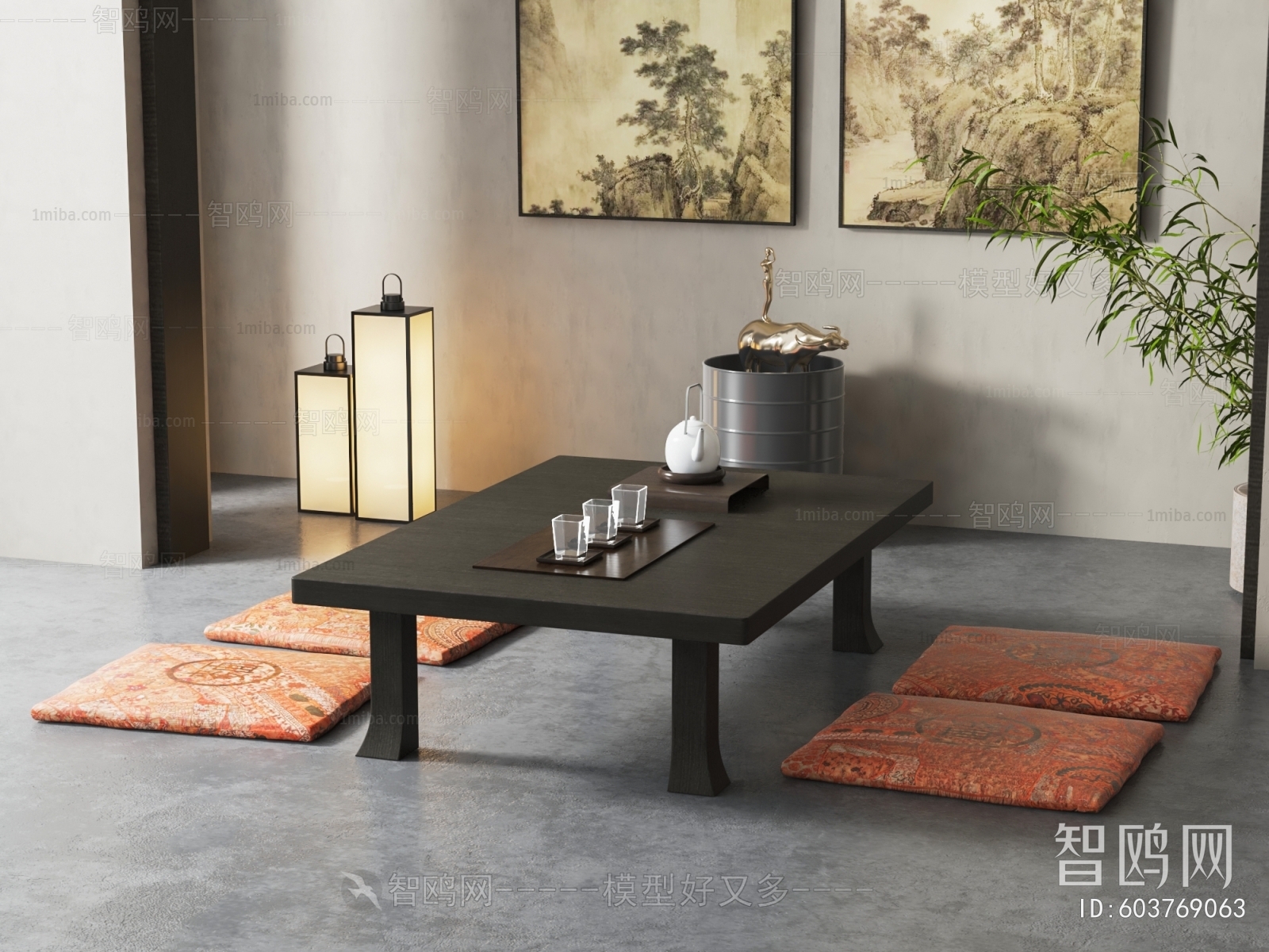 New Chinese Style Coffee Table