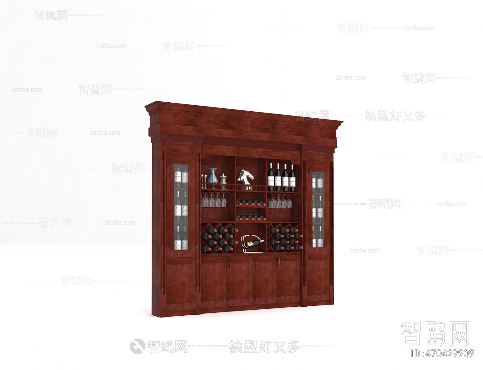 American Style Wine Cabinet