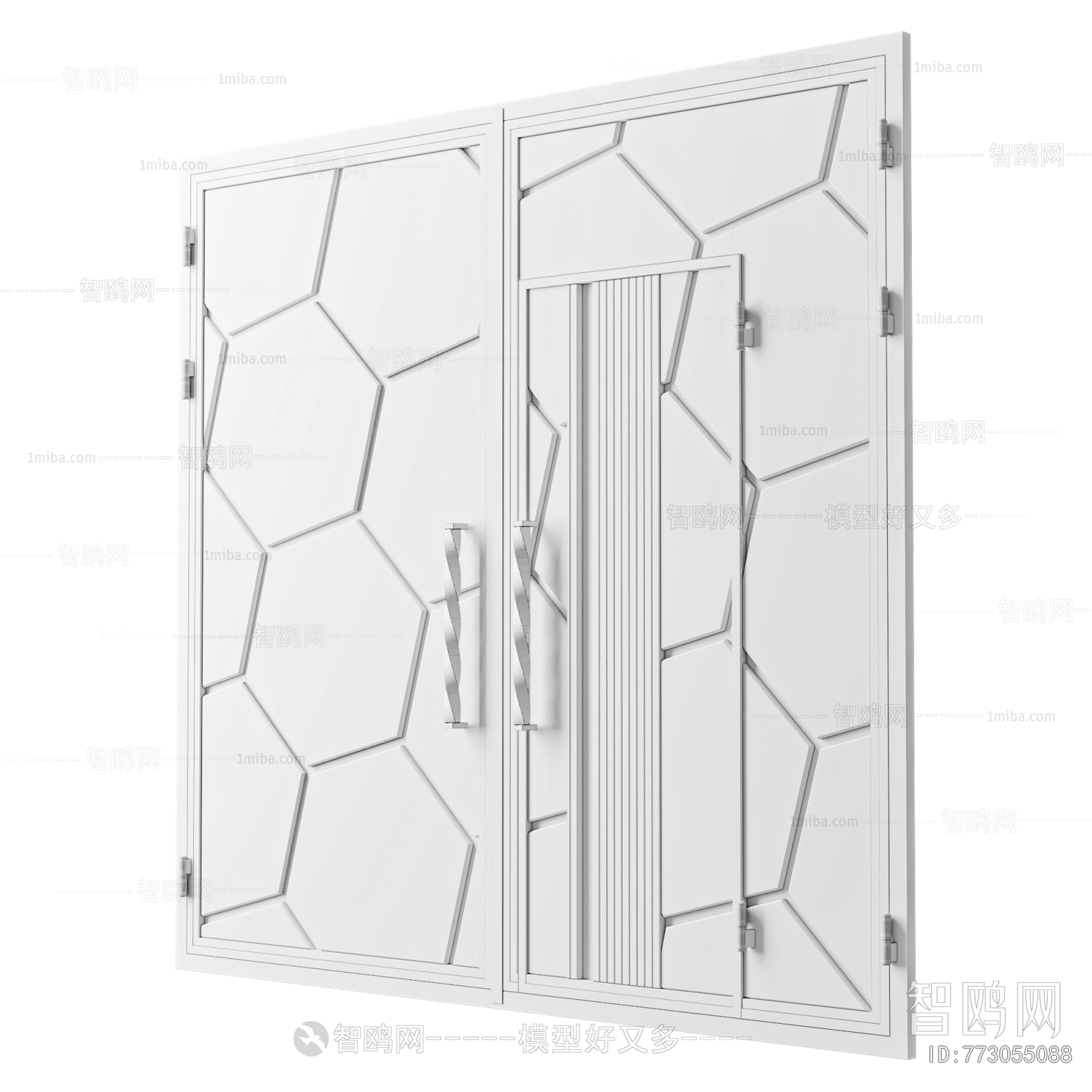 Modern Double Door