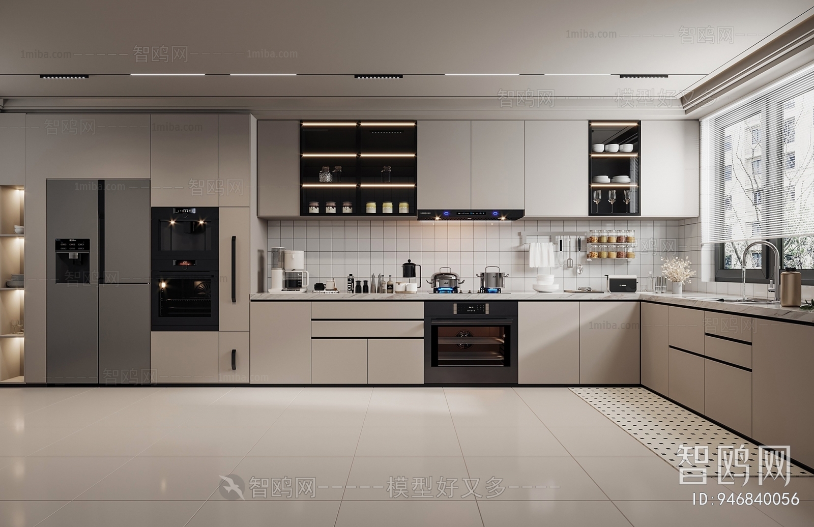 Modern The Kitchen