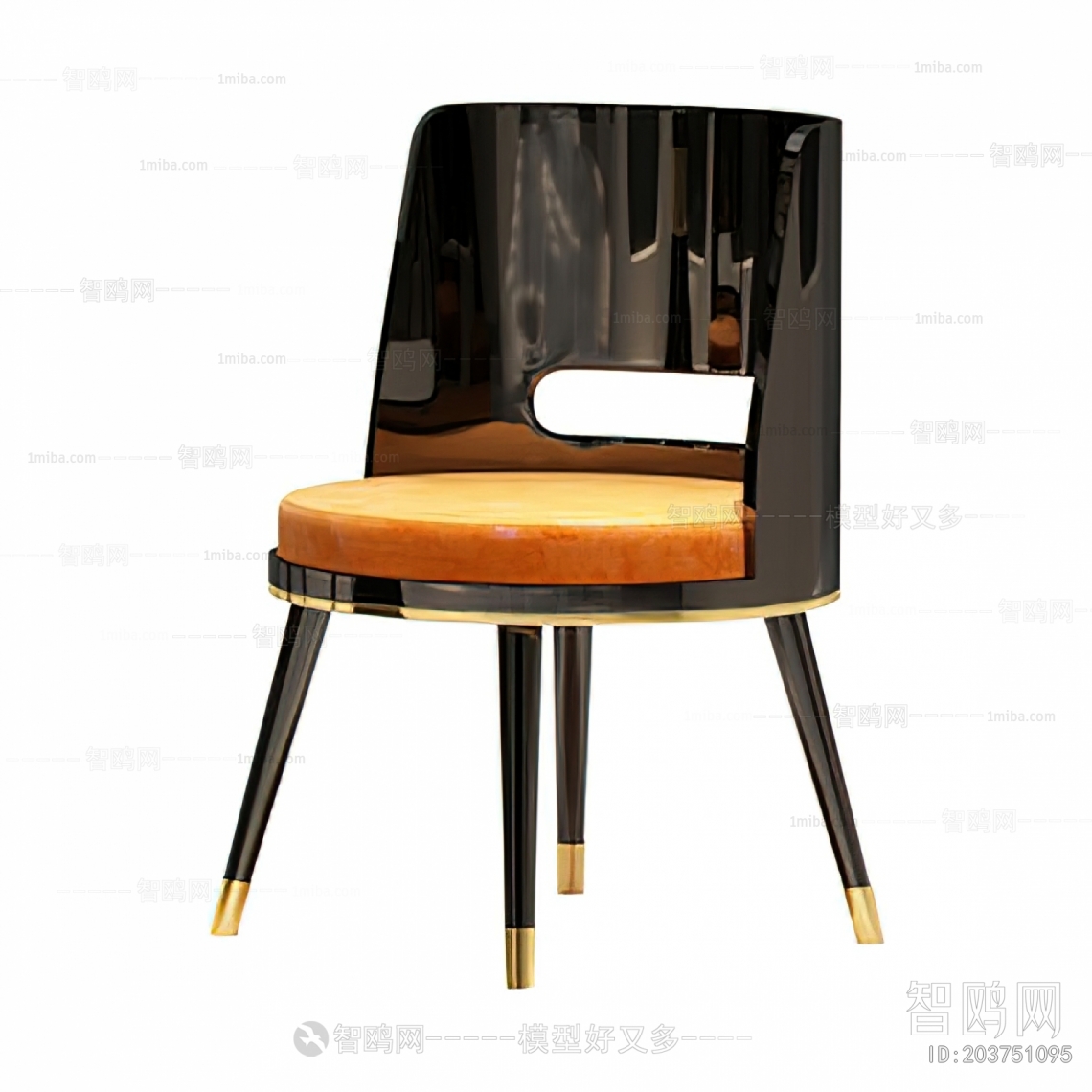 New Chinese Style Lounge Chair