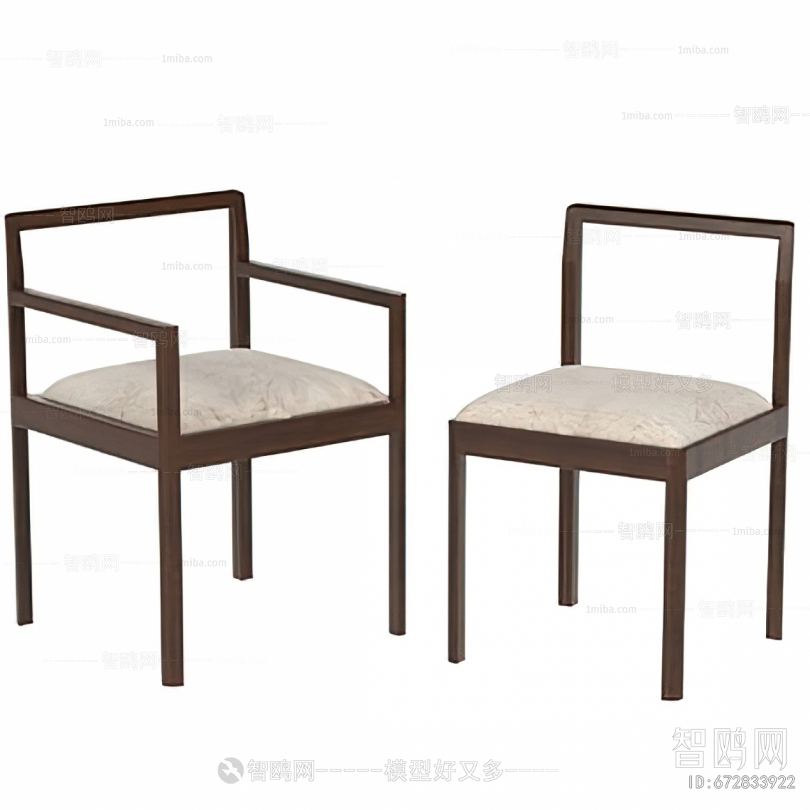 New Chinese Style Single Chair