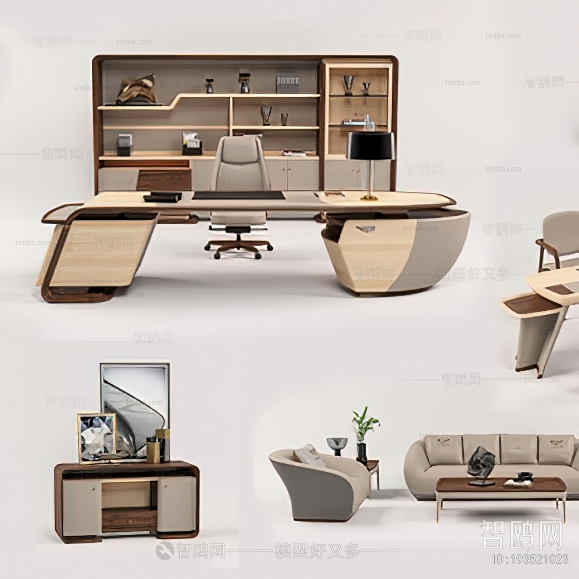 Modern Office Desk And Chair