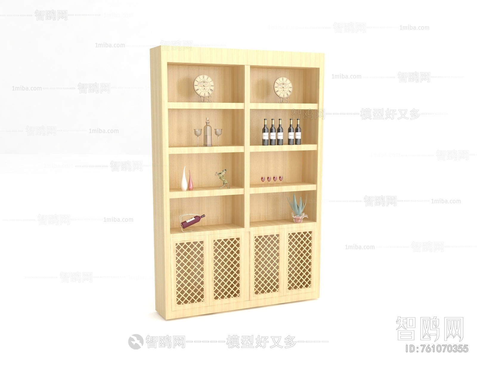 New Chinese Style Decorative Cabinet