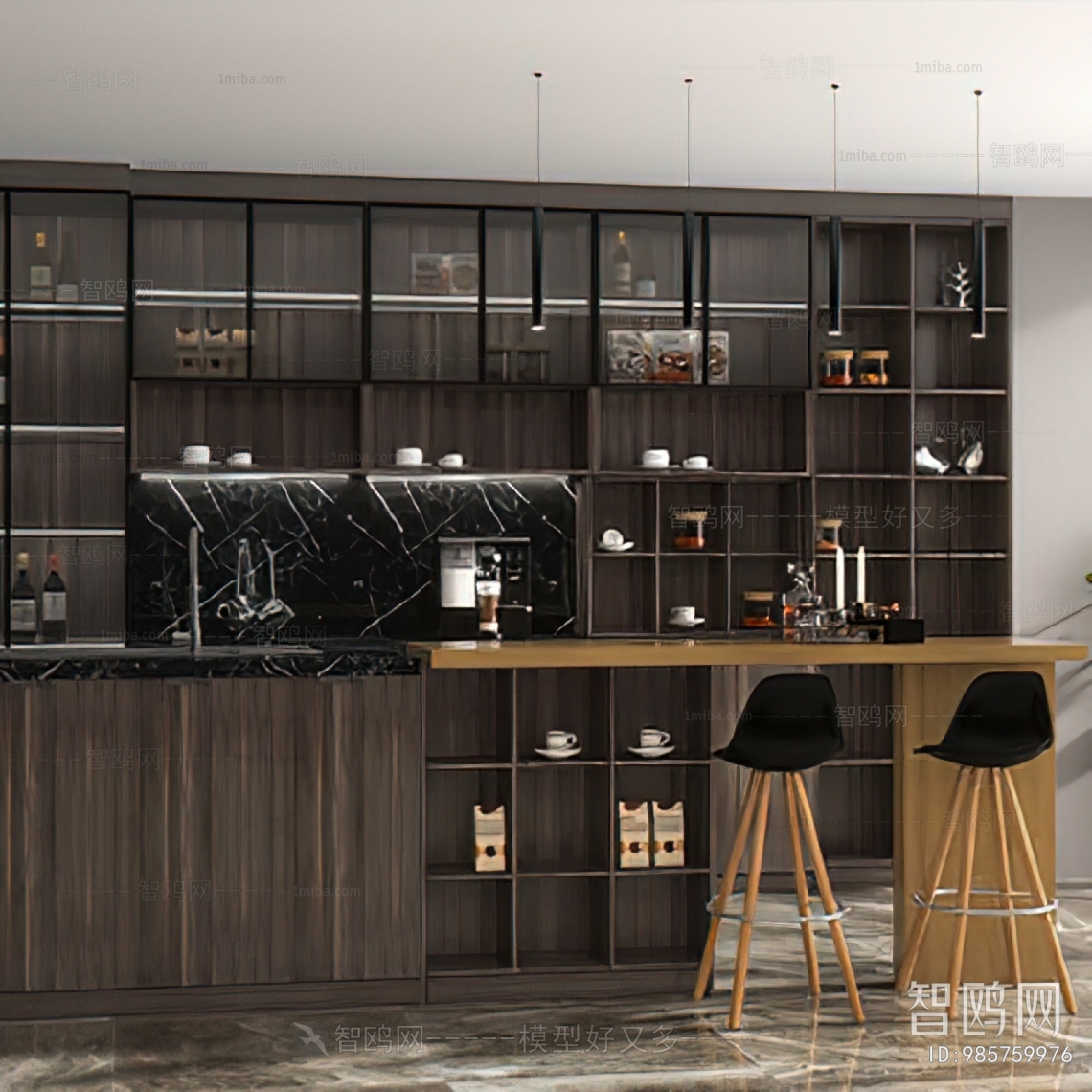 Modern Counter Bar