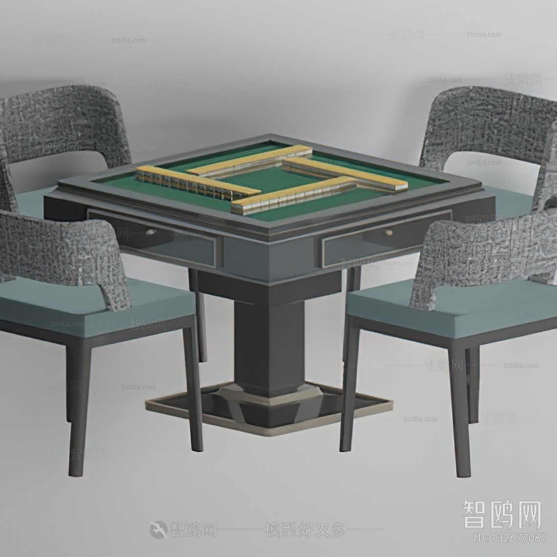 New Chinese Style Mahjong Tables And Chairs