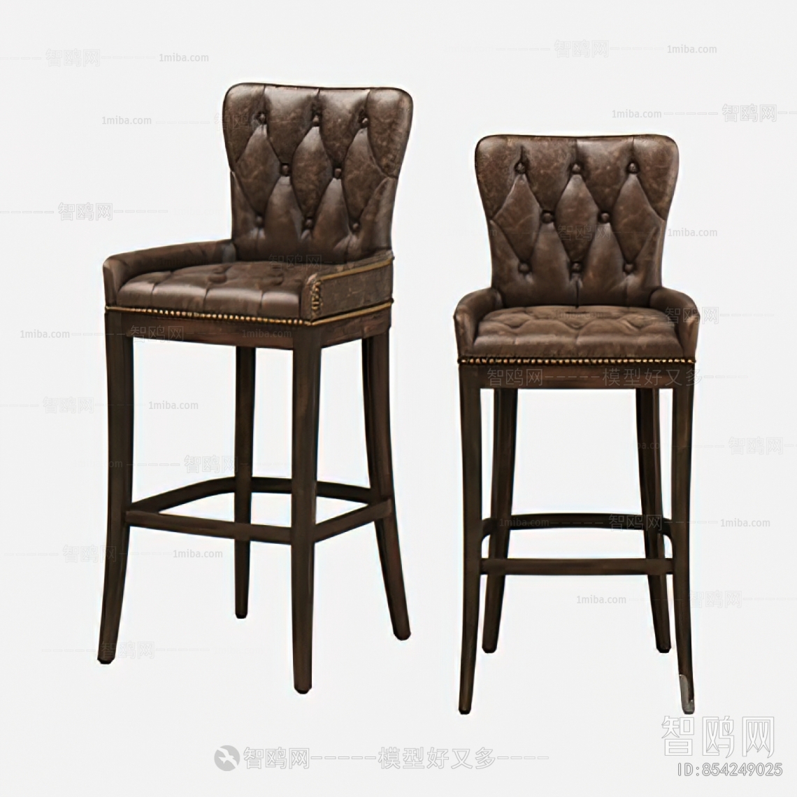 Simple European Style Bar Chair