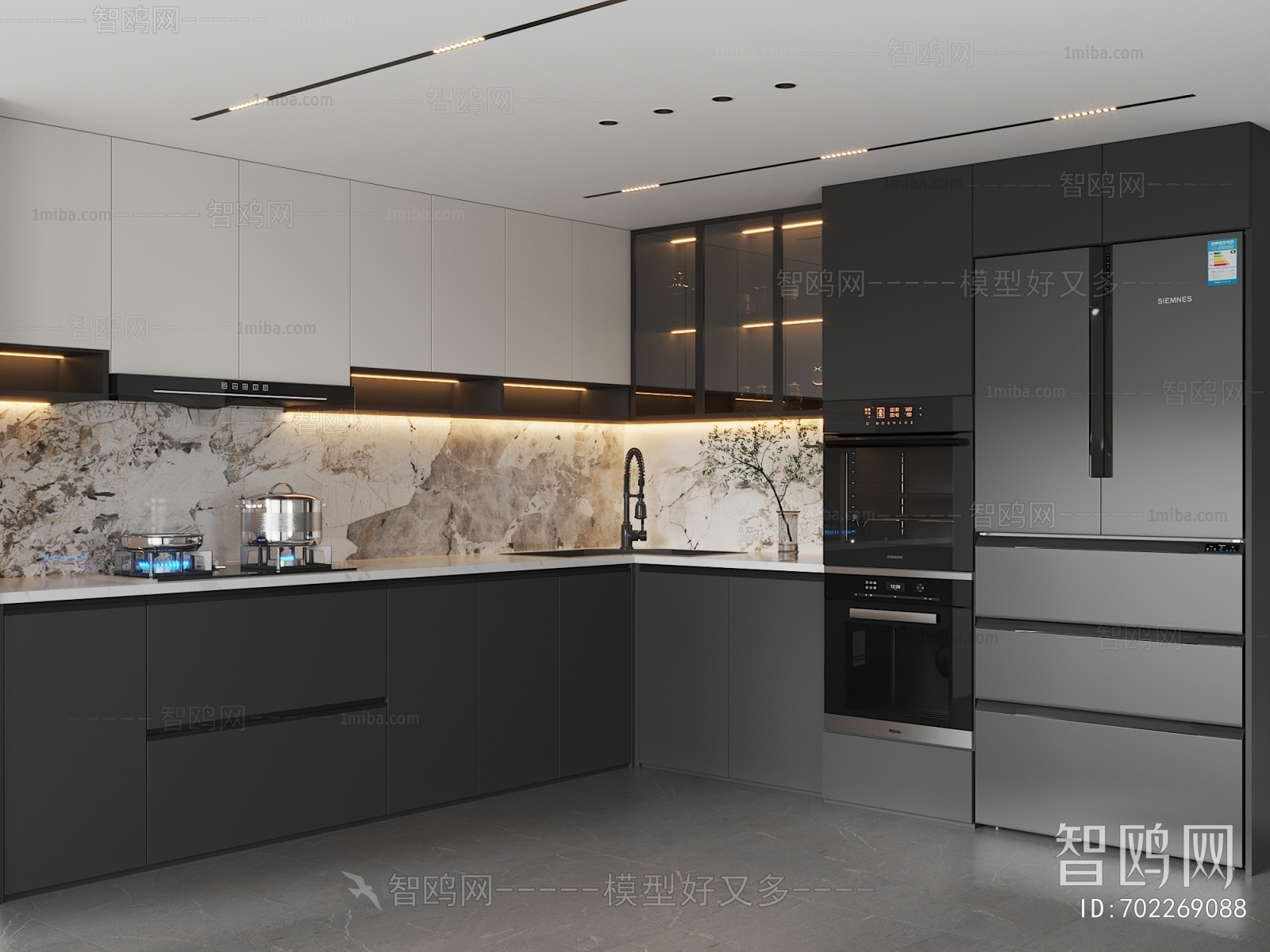 Modern The Kitchen