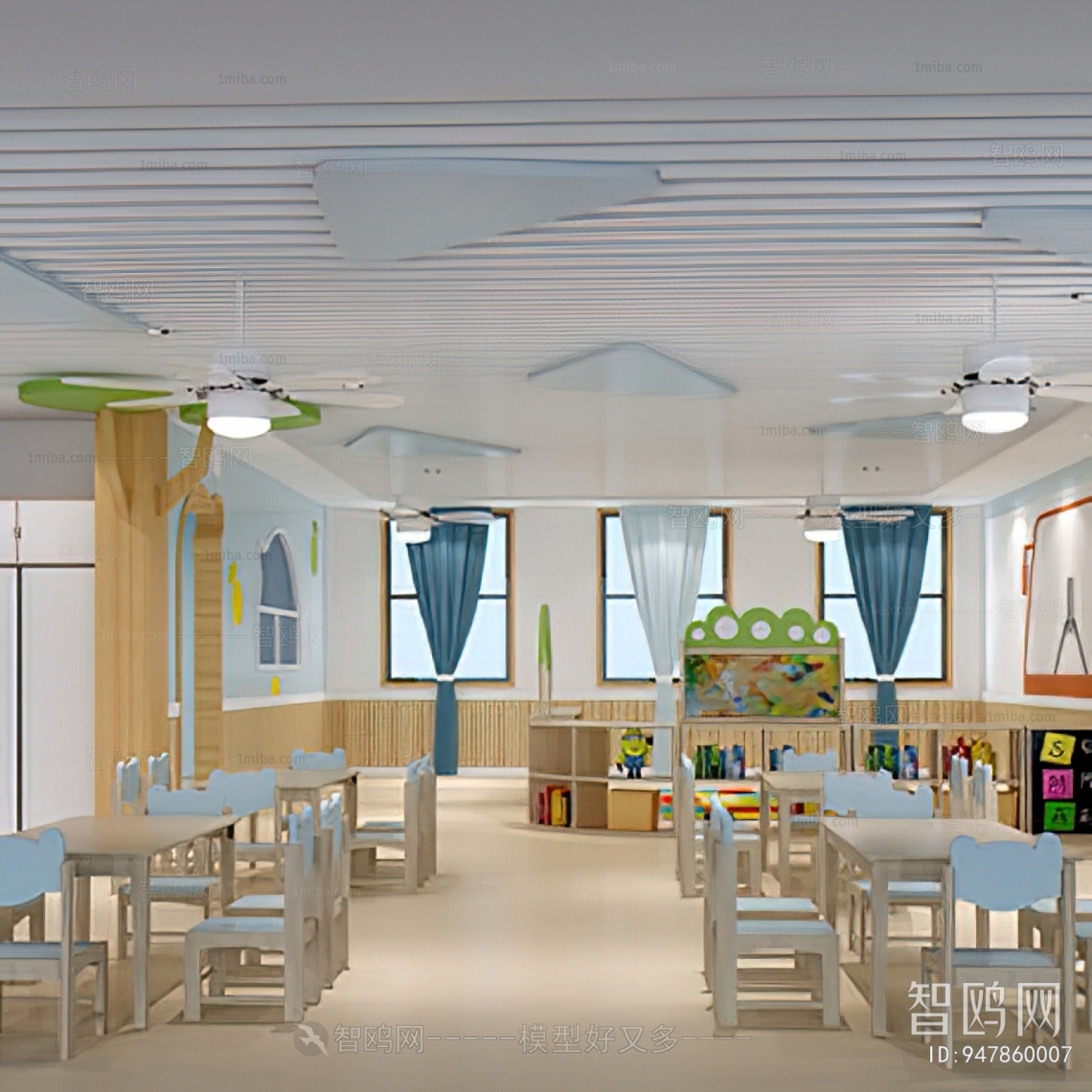 Modern Kindergarten Classrooms