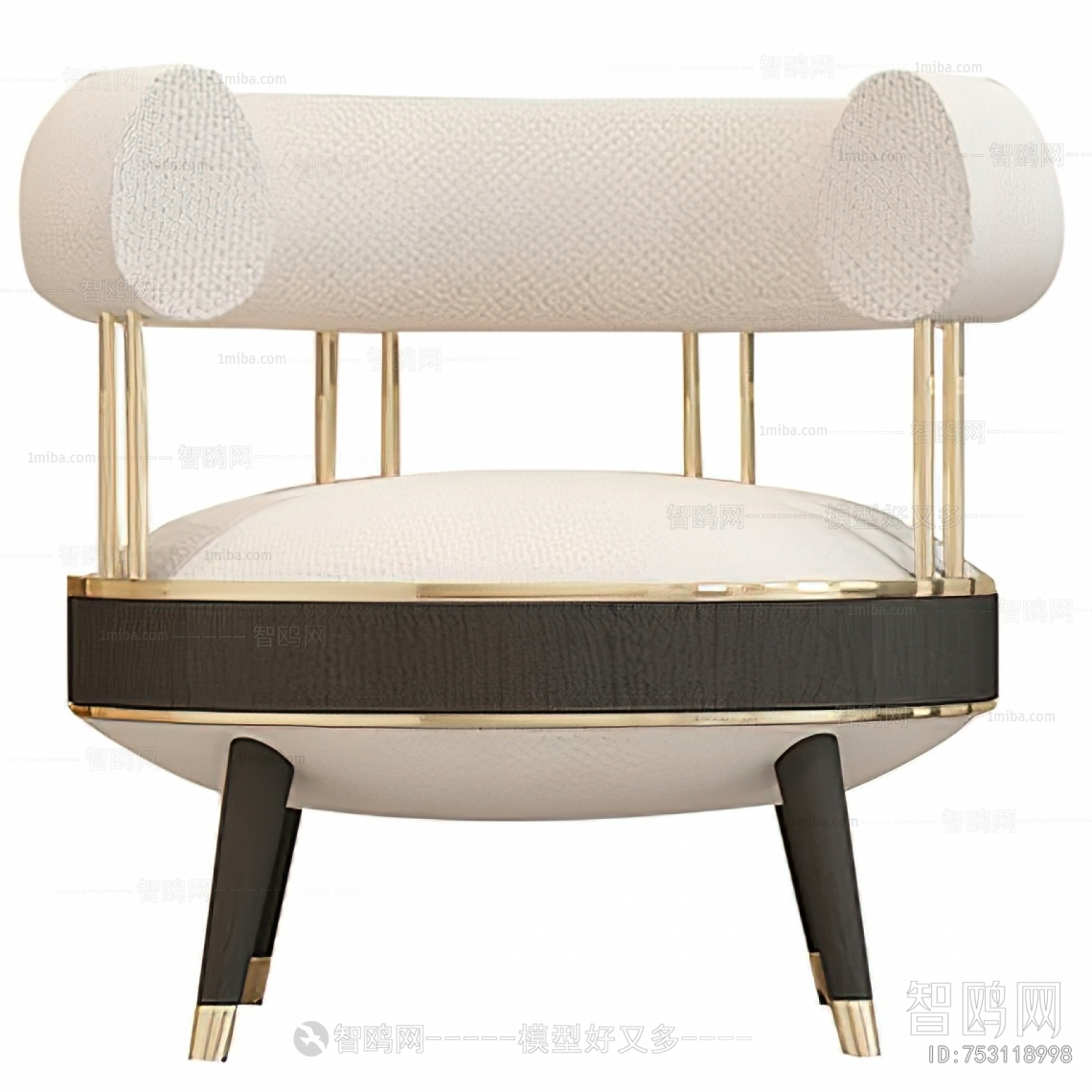 New Chinese Style Lounge Chair