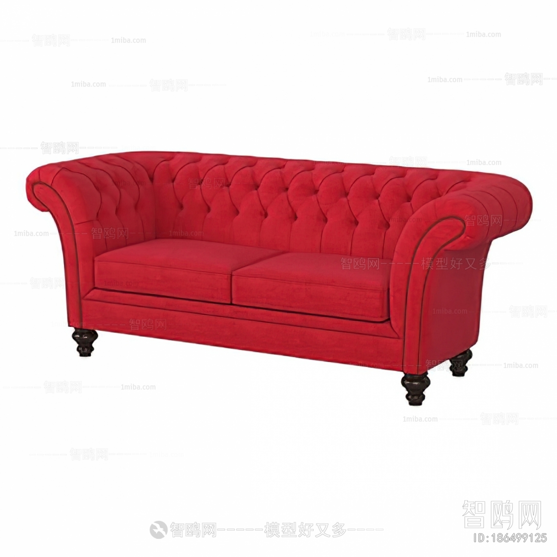 Simple European Style A Sofa For Two