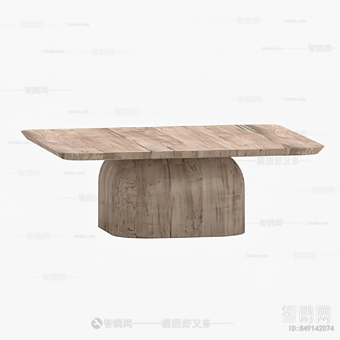 Wabi-sabi Style Dining Table