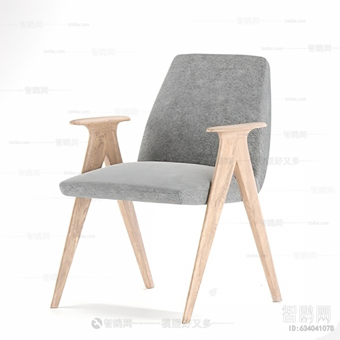 Nordic Style Single Chair