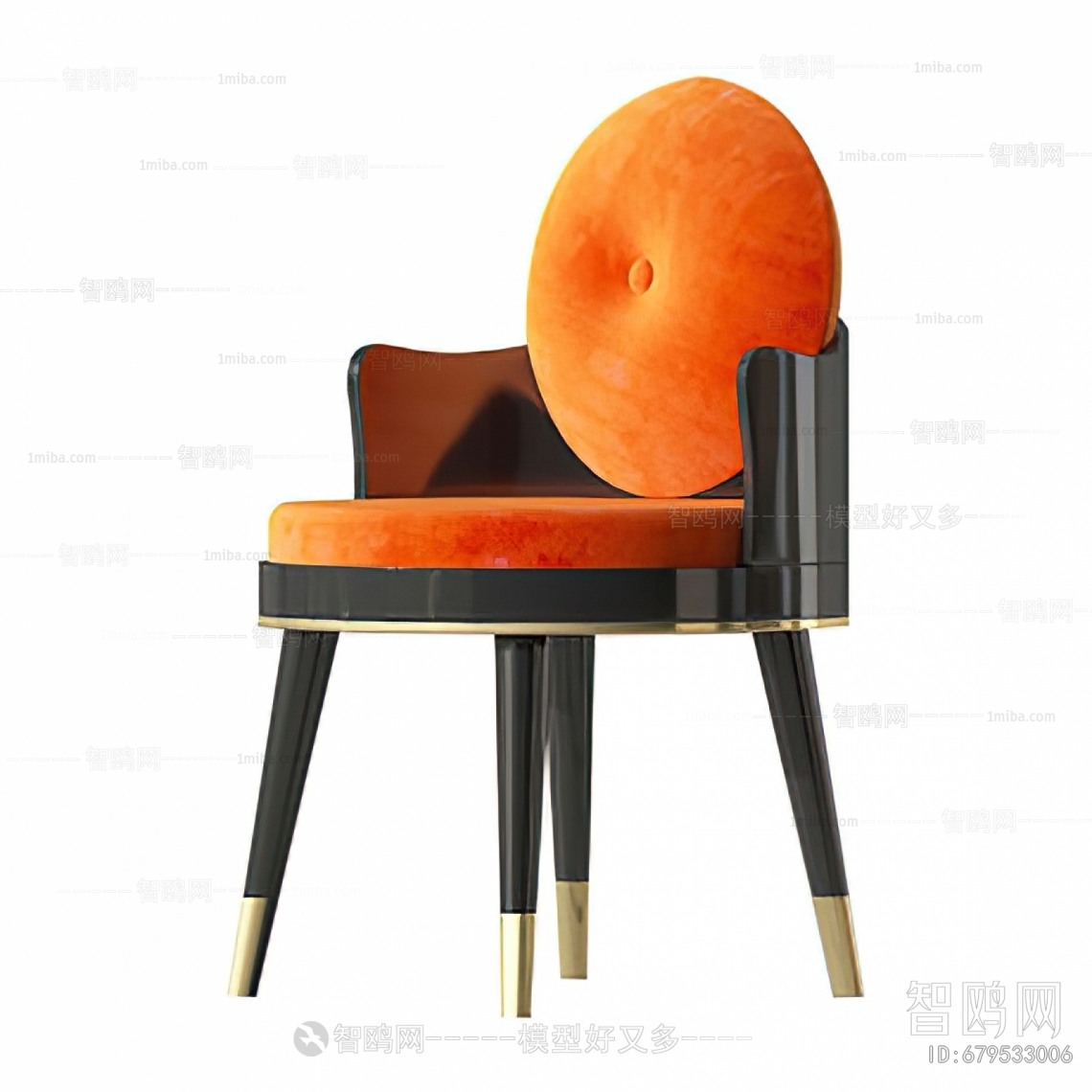 New Chinese Style Lounge Chair