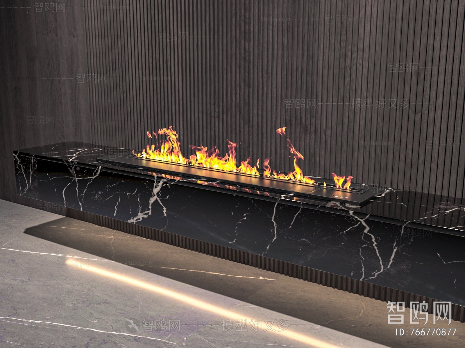 Modern Electronic Fireplace