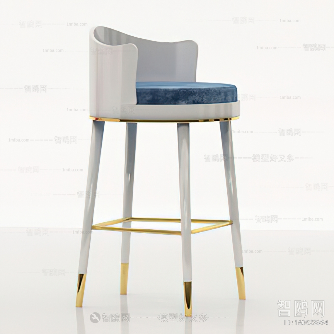 New Chinese Style Bar Chair