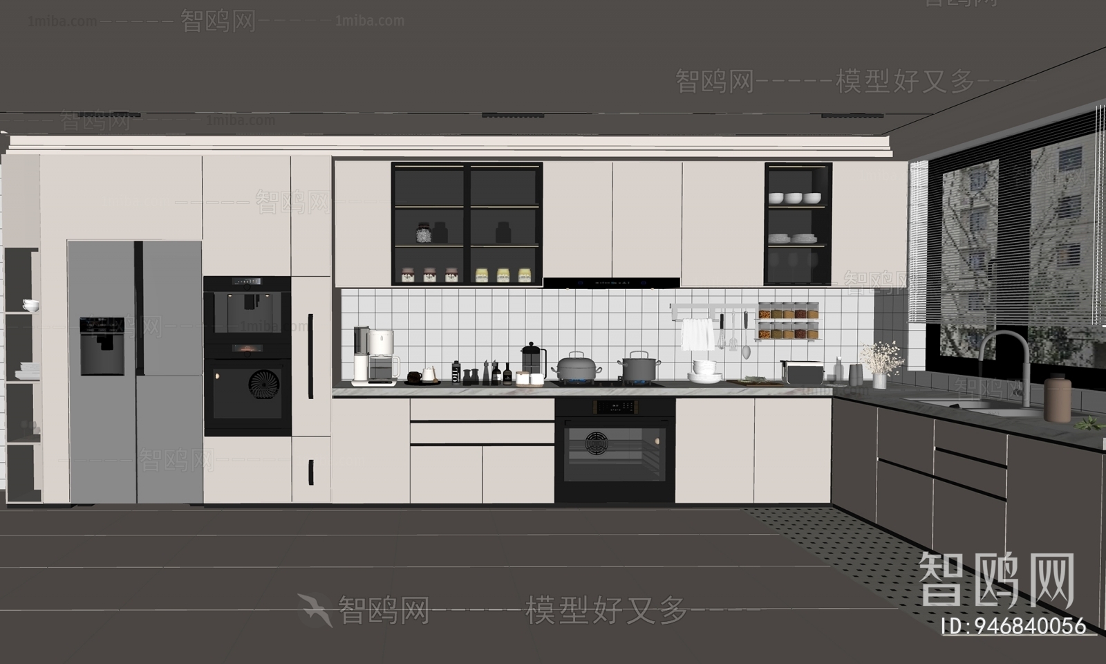 Modern The Kitchen