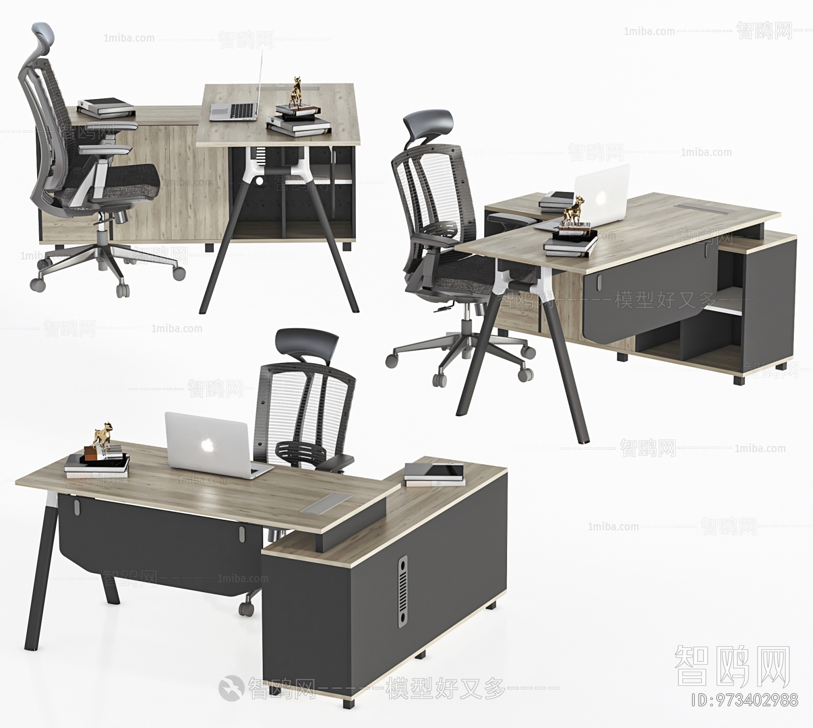 现代经理办公桌椅
