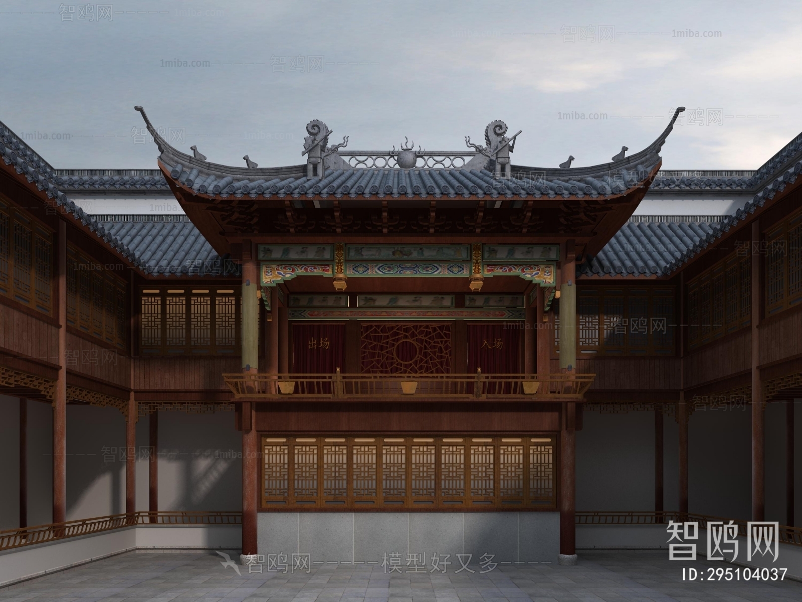 Chinese Style Ancient Architectural Buildings