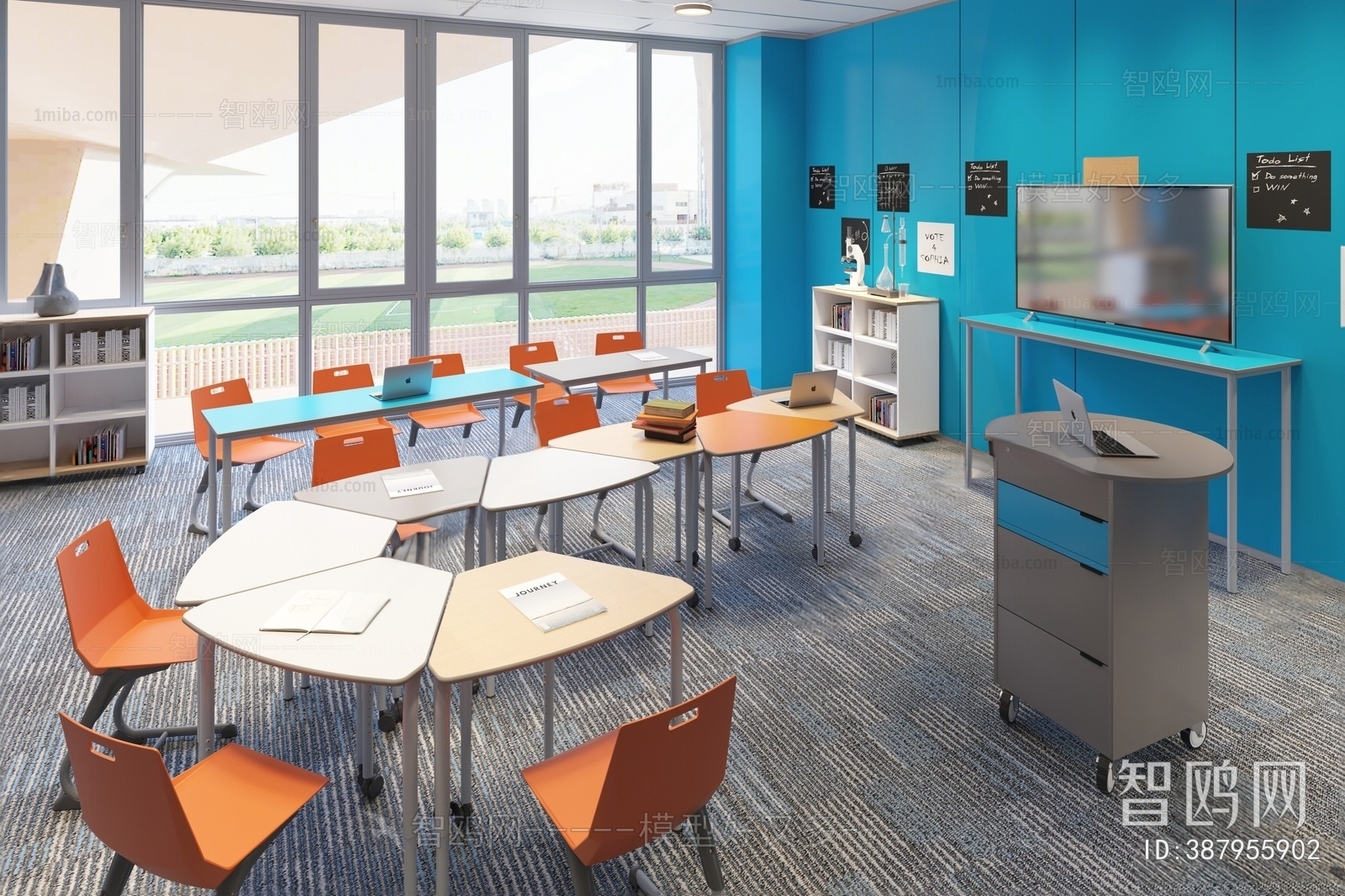 Modern School Classrooms