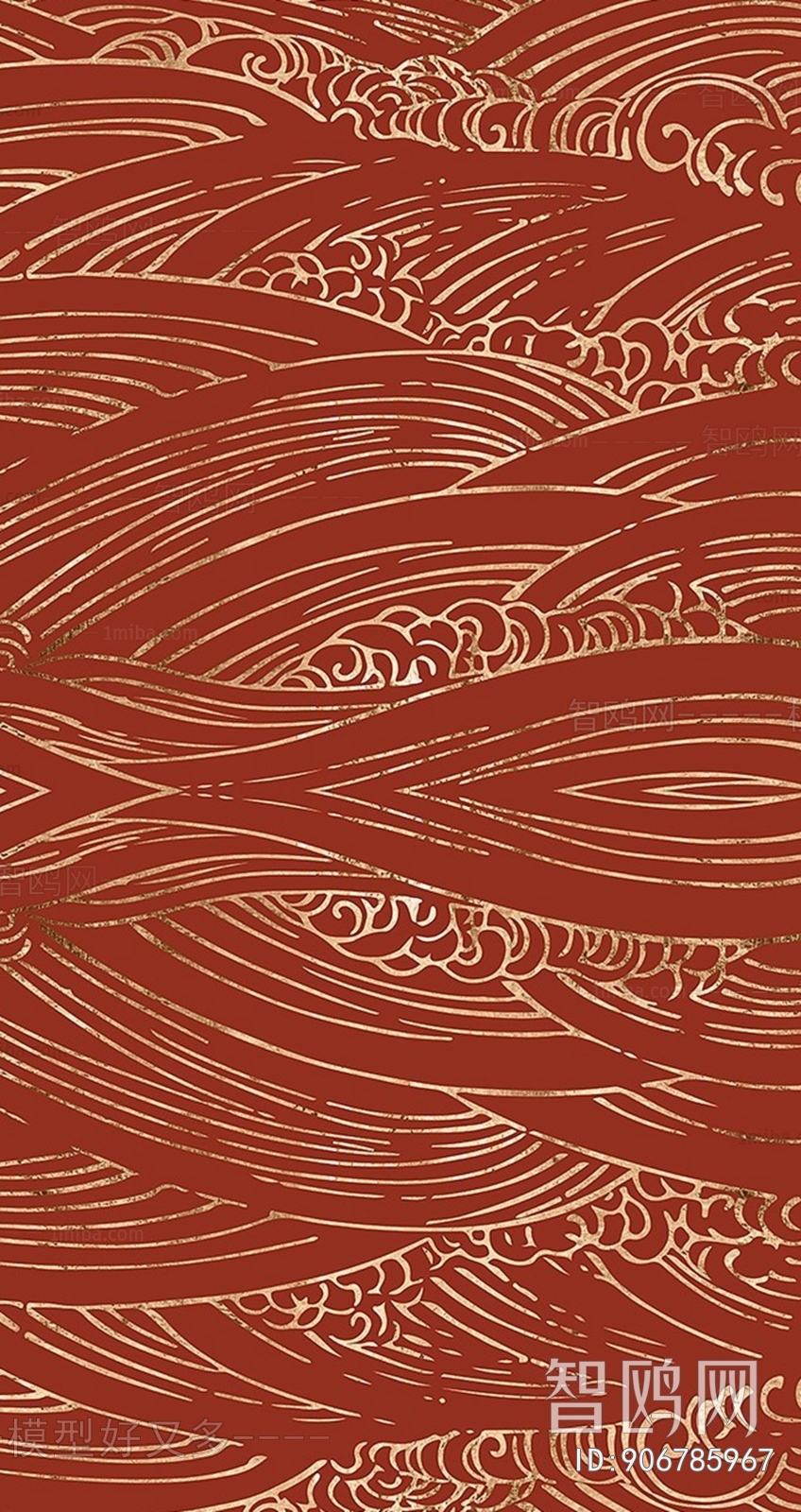 传统中式刺绣绸缎纹样图案