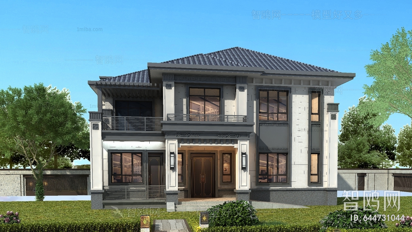 New Chinese Style Detached Villa