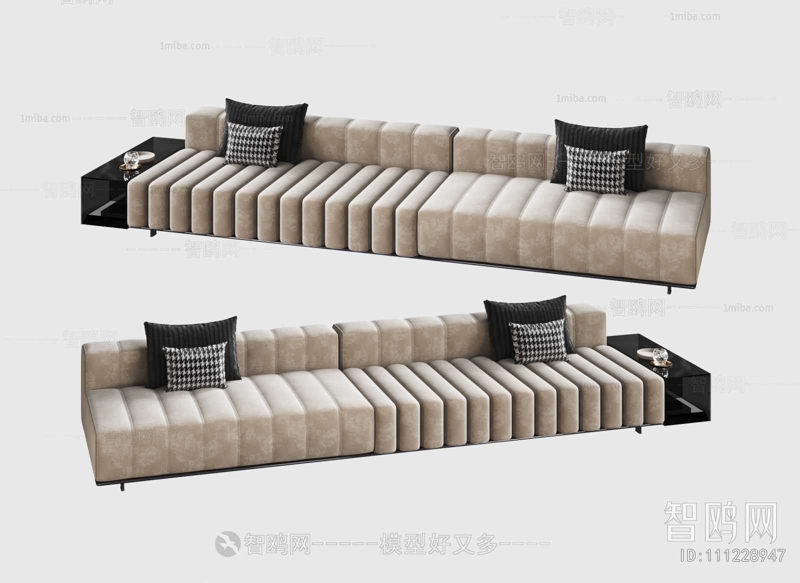 Modern Multi Person Sofa