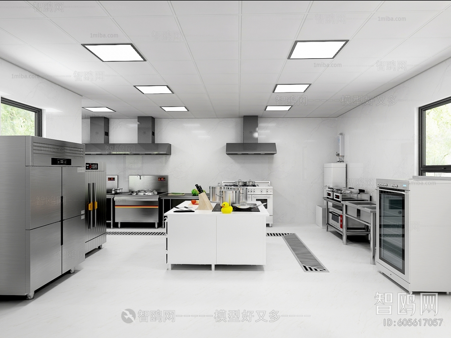 Modern Central Kitchen