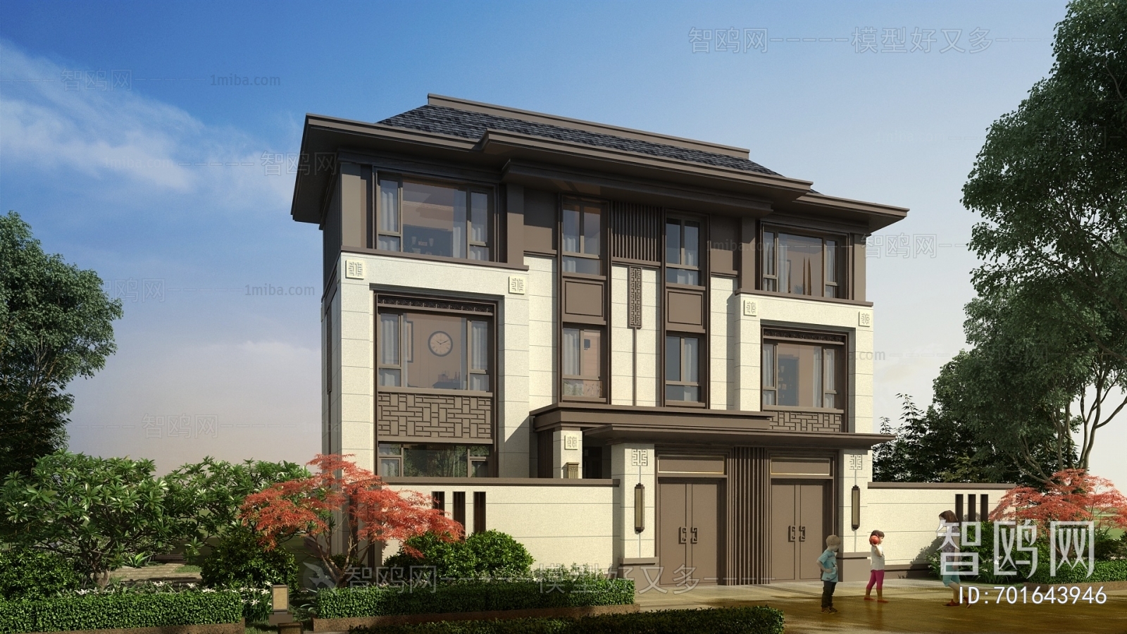 New Chinese Style Detached Villa