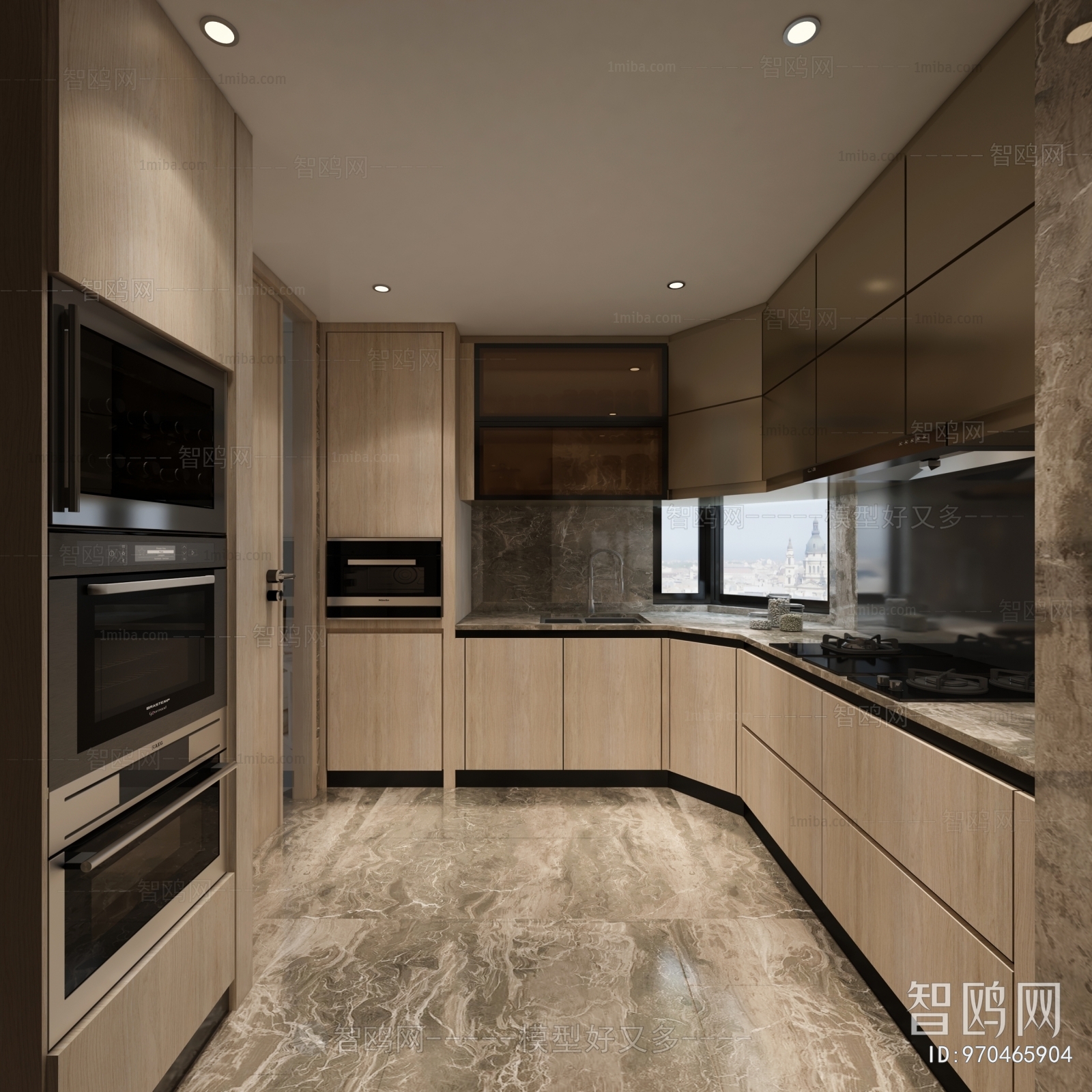 Modern The Kitchen