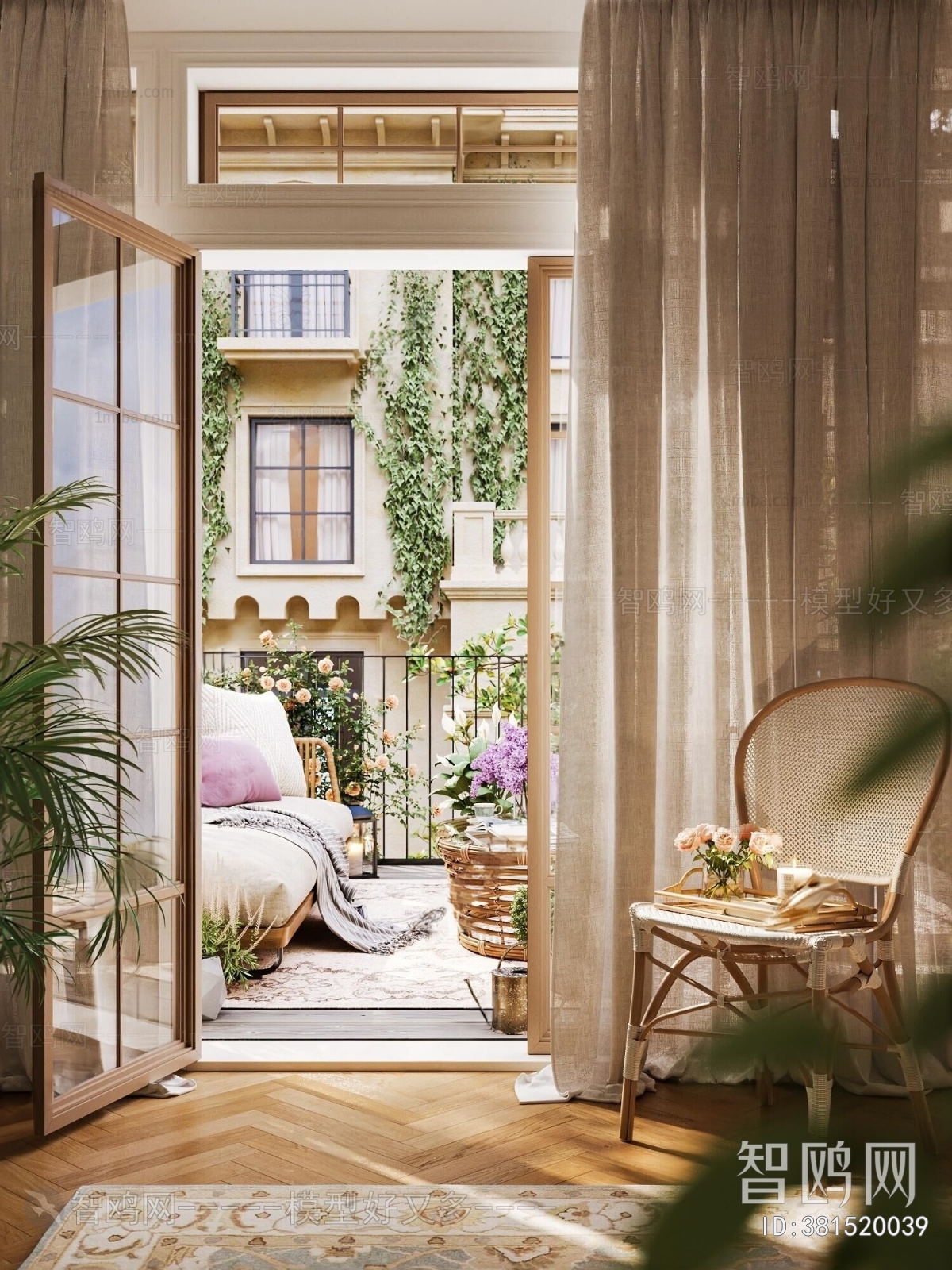 French Style Leisure Balcony