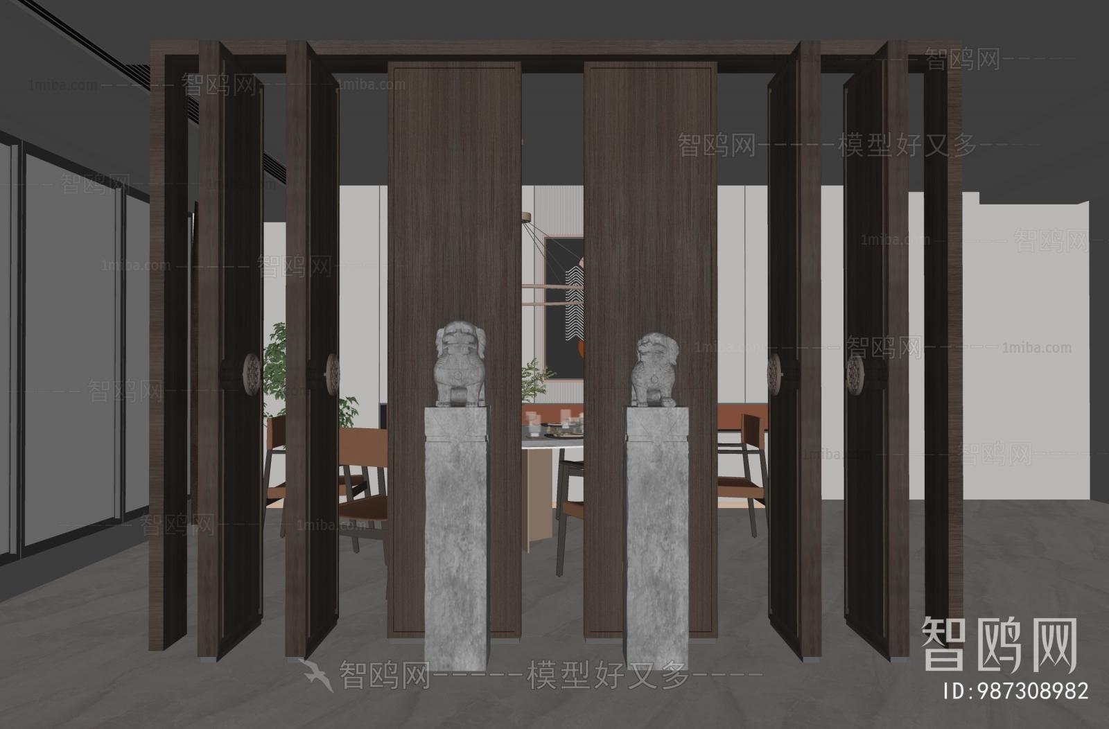 New Chinese Style Partition