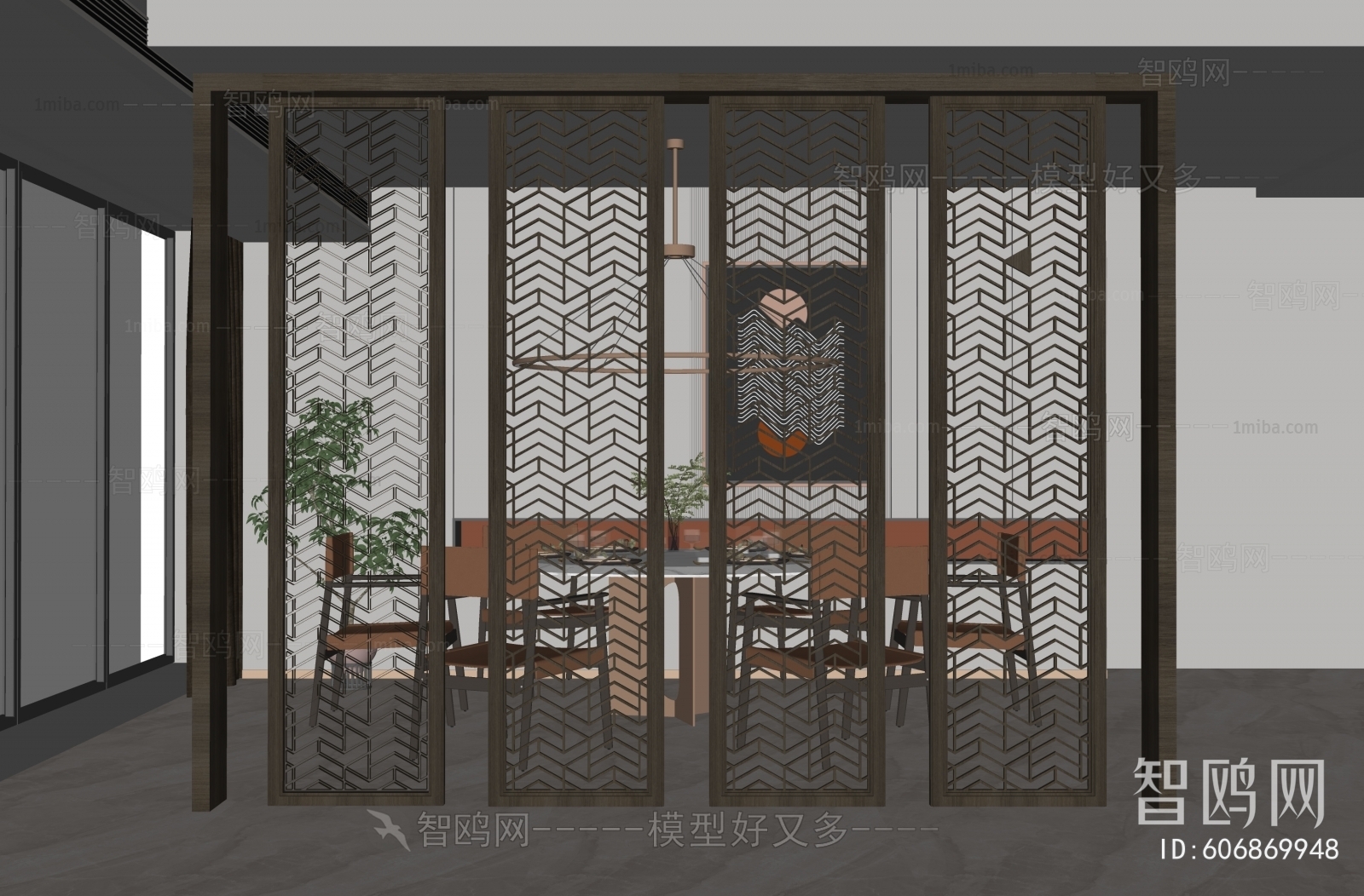 New Chinese Style Partition