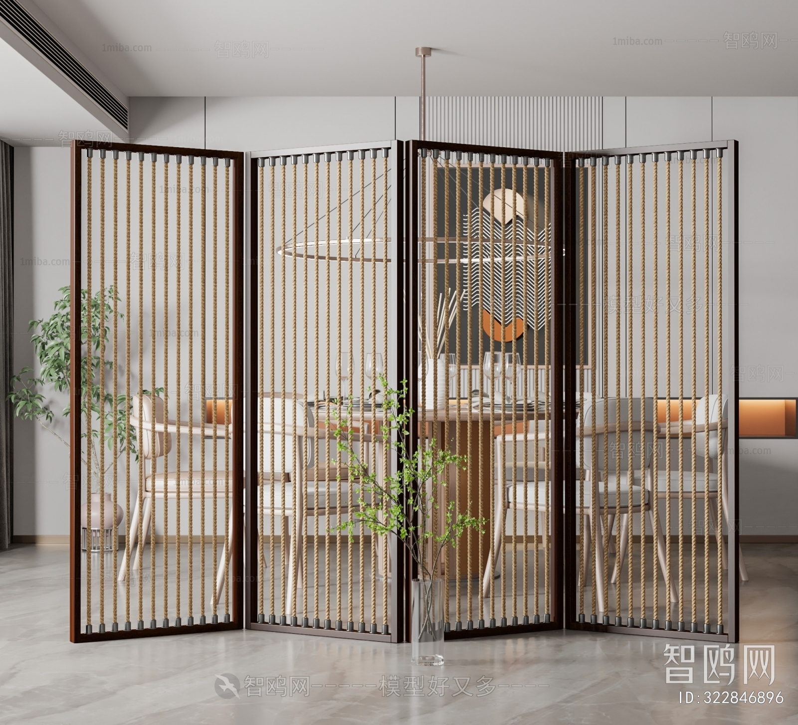 New Chinese Style Partition