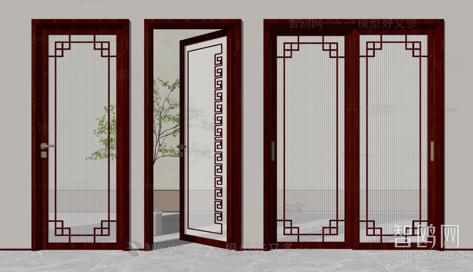 New Chinese Style Door