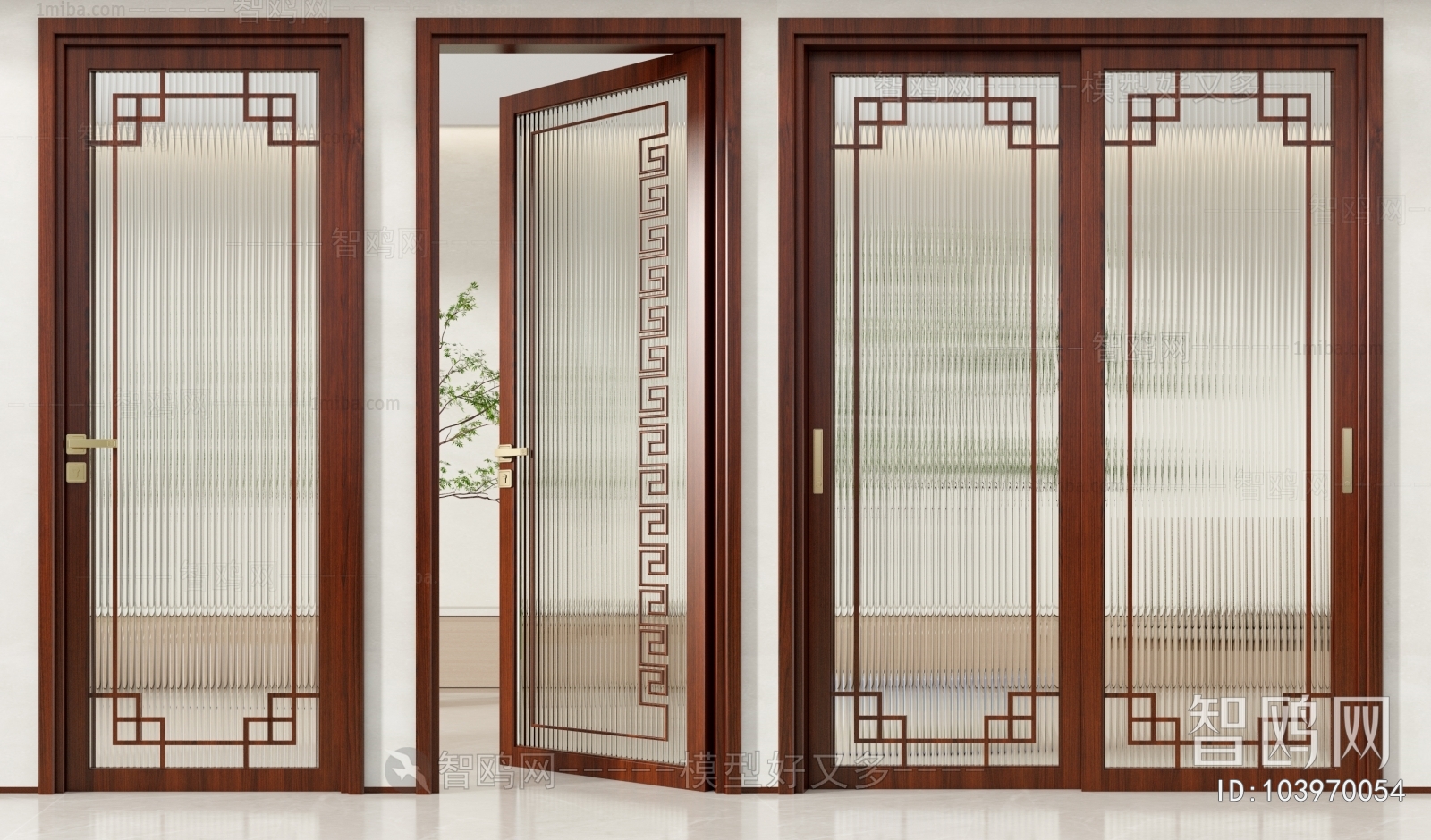 New Chinese Style Door